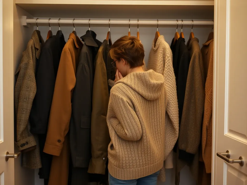 Banner med kapselgarderobe og minimalistisk stil